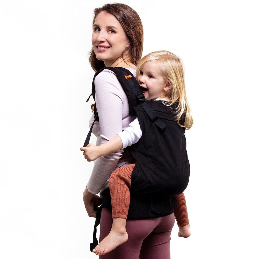 Beco Toddler Carrie r 24-48 months. Black - GUC missing hood